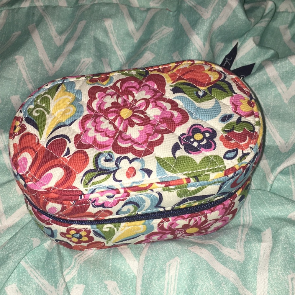 Vera Bradley traveling jewelry case